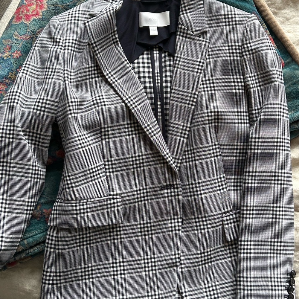 Hugo Boss Plaid Blazer